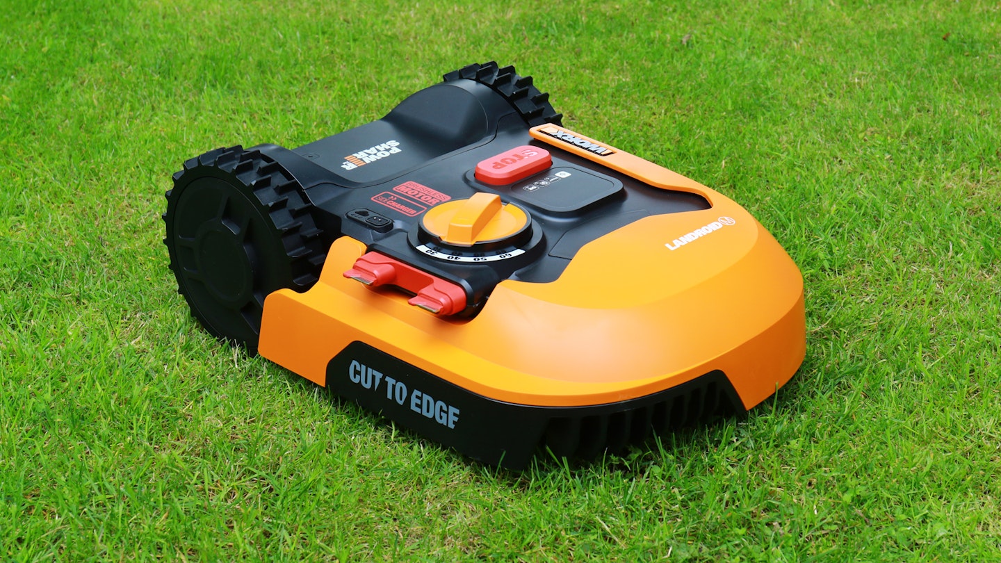 The Worx Landroid M500 robotic lawnmower