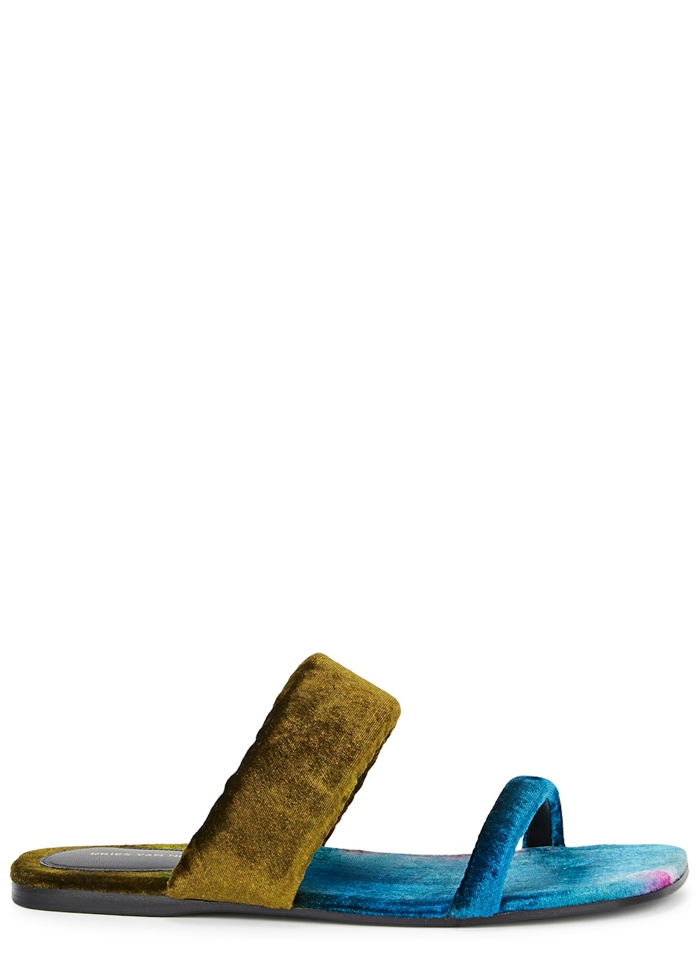 Dries Van Noten, Printed Velvet Sandals, £345