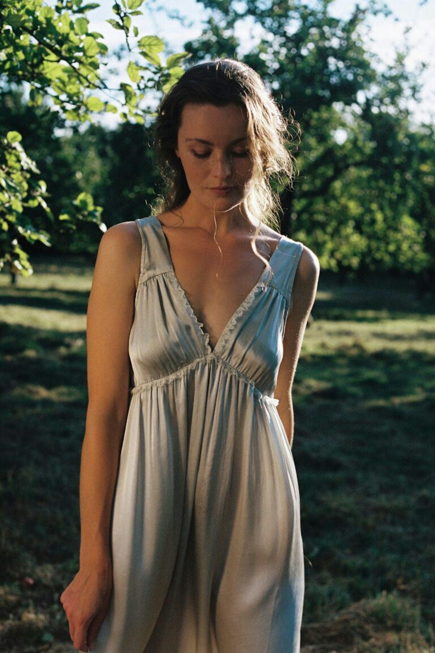 Wednesday – If Only If, Silk Nightdress, £199