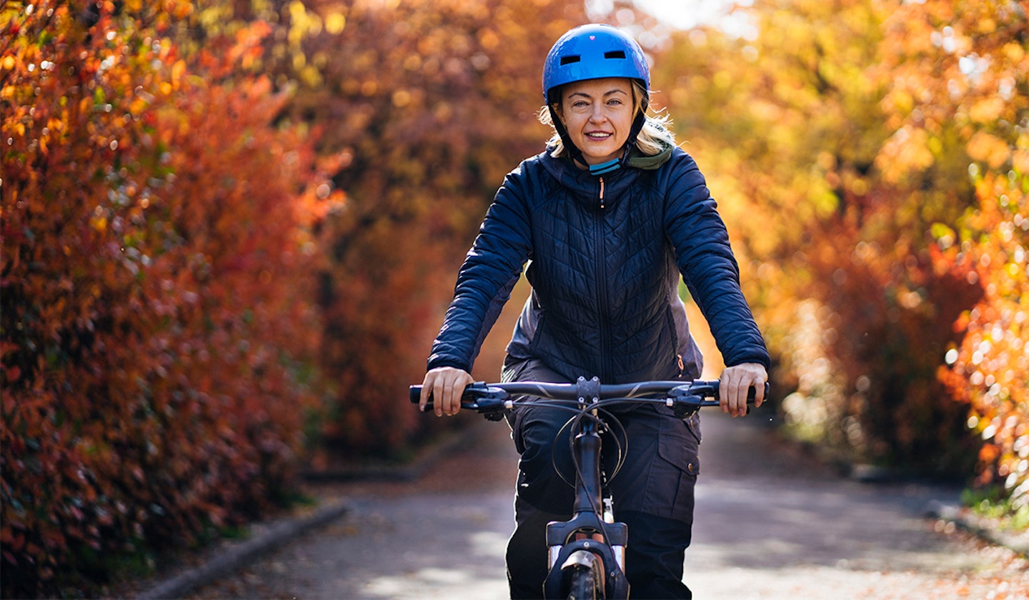 cyclist on road