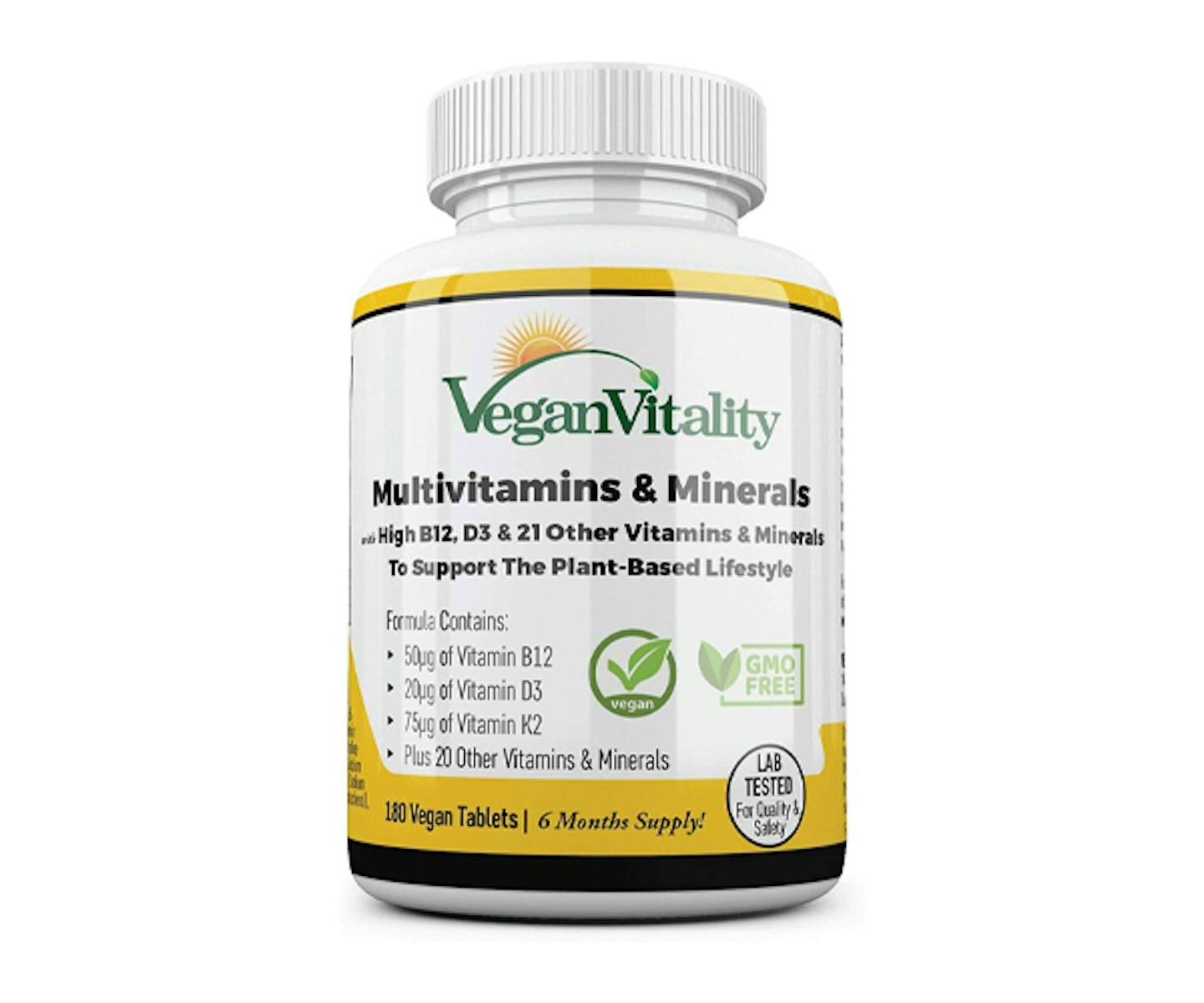 Vegan Multivitamins & Minerals with High Strength