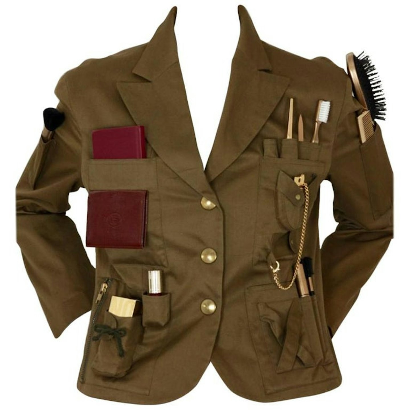 Moschino's 1991 military survival jacket