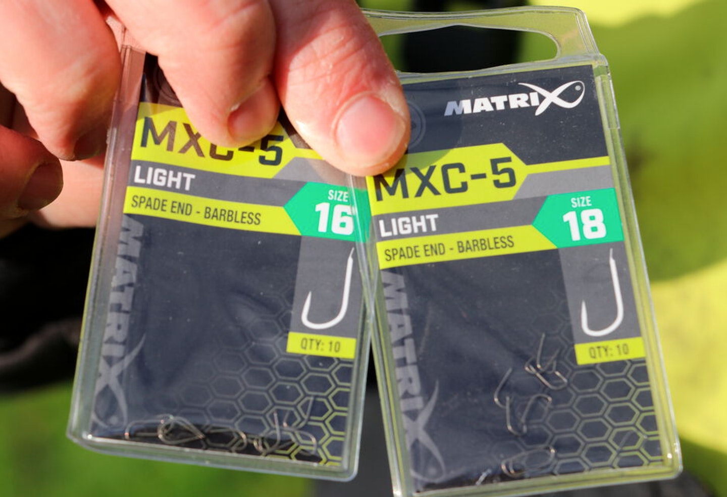 Matrix MXB-3 Strong Spade End Barbed Hooks