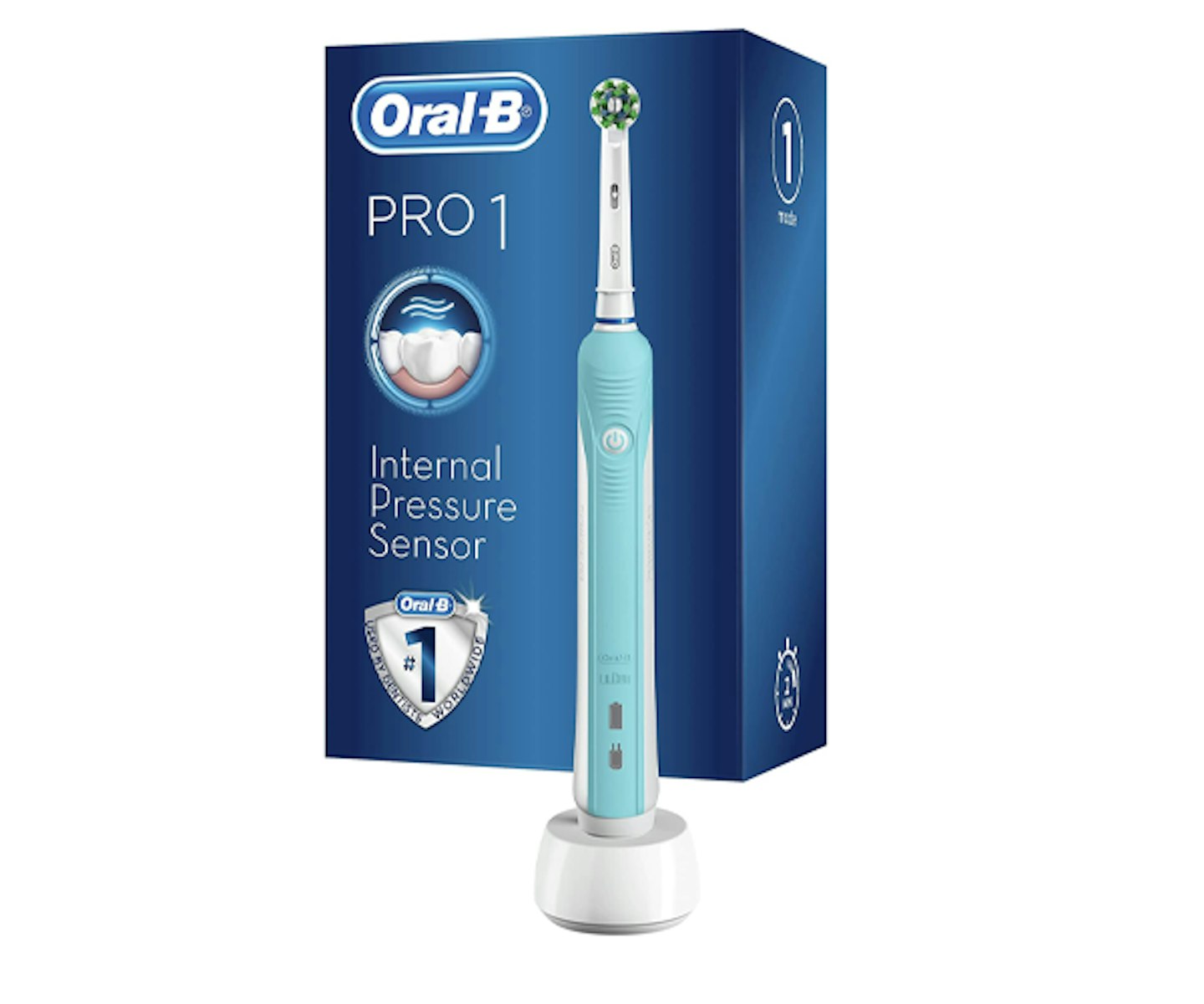 Oral-B Pro 600 CrossAction Electric Toothbrush, Two Pin Plug