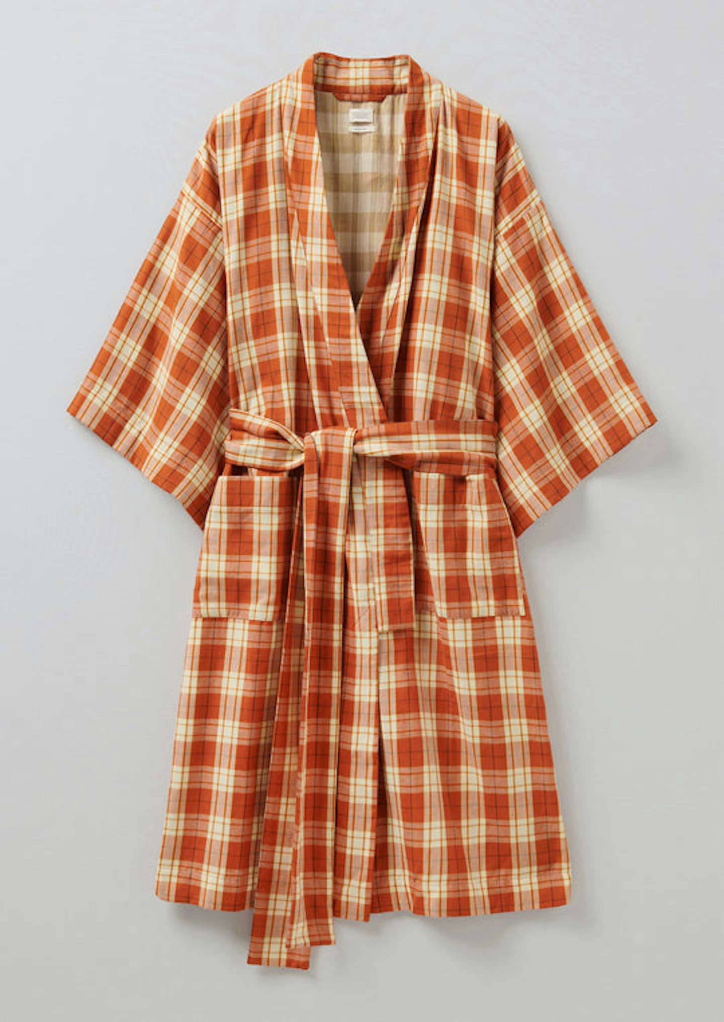 Toast, Brick Check Double Cotton Gown, £140
