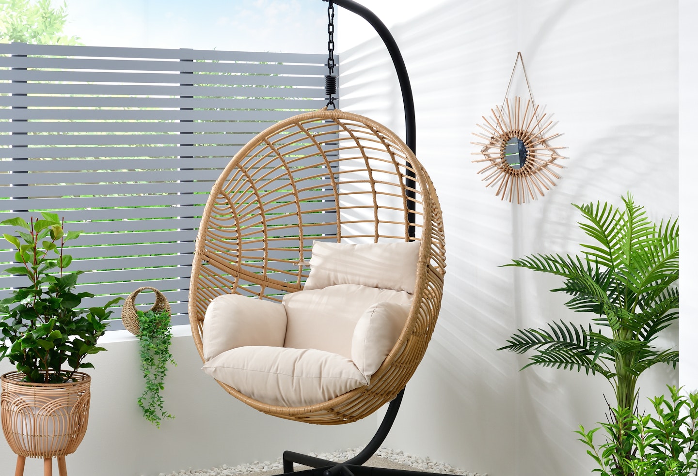 B&M sell-out hanging egg chair restock 2022