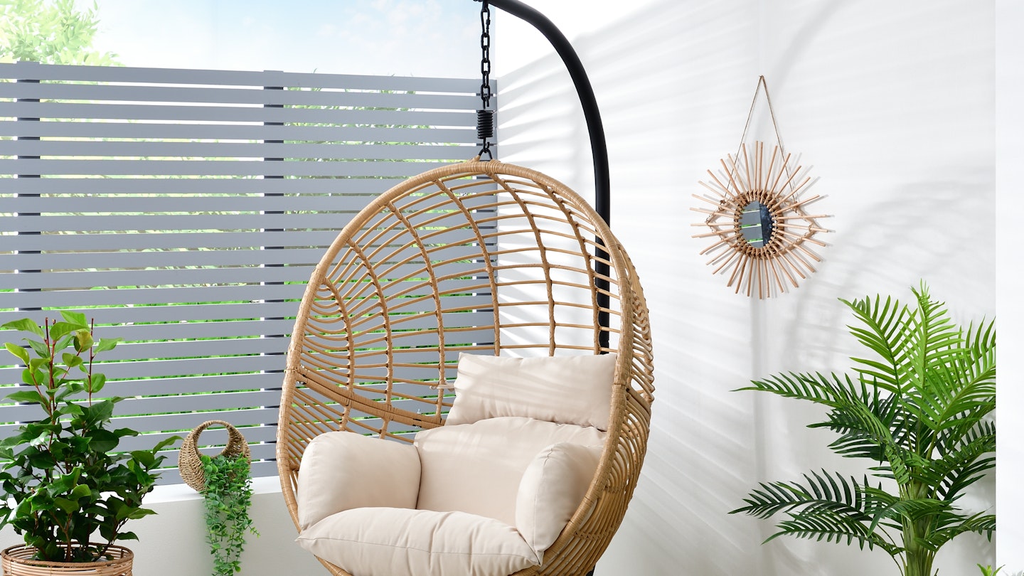 B&M sell-out hanging egg chair restock 2022