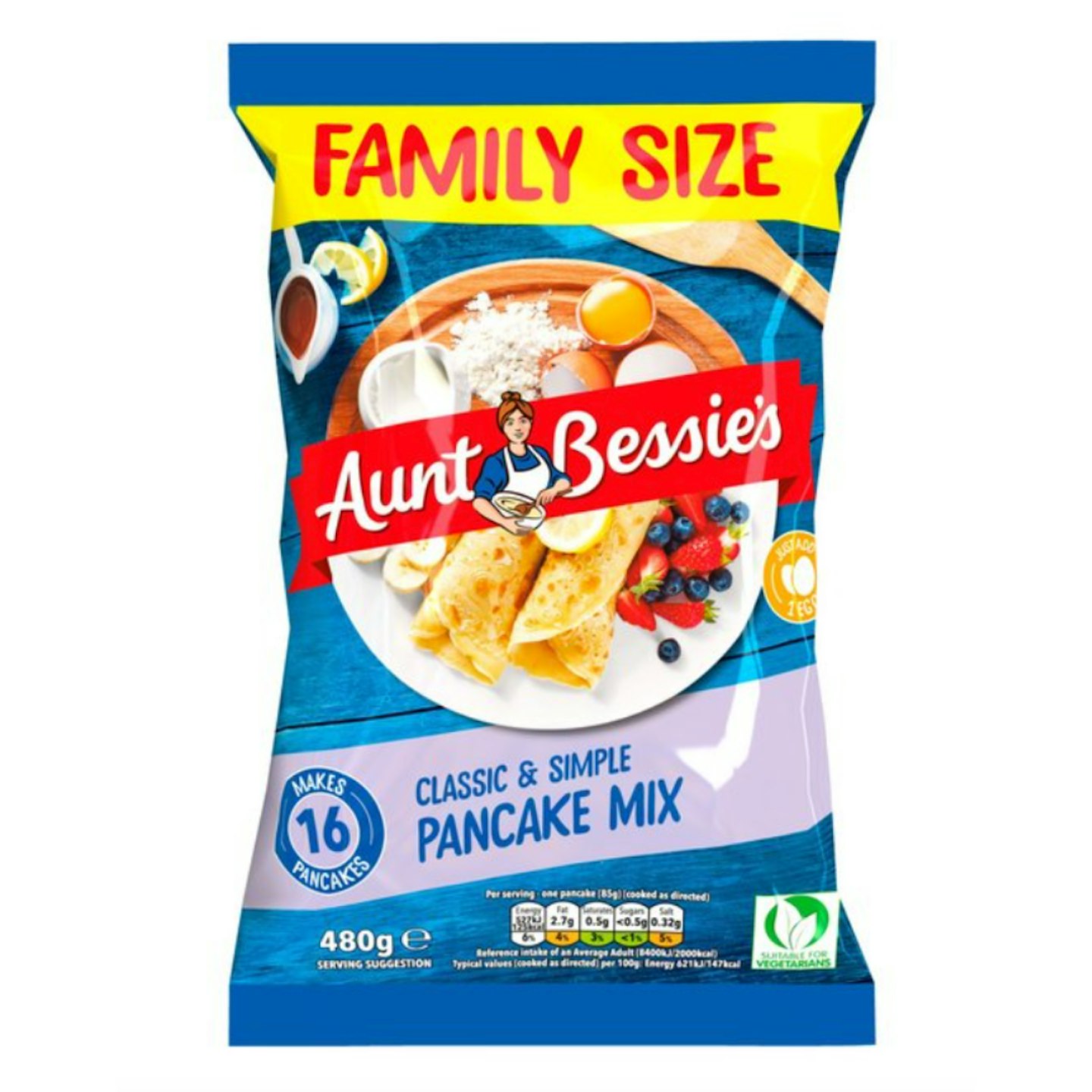 Aunt Bessie's Pancake Mix