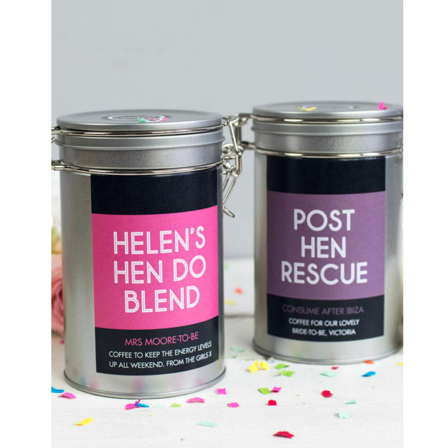 Hen Party Coffee Gift In Tin