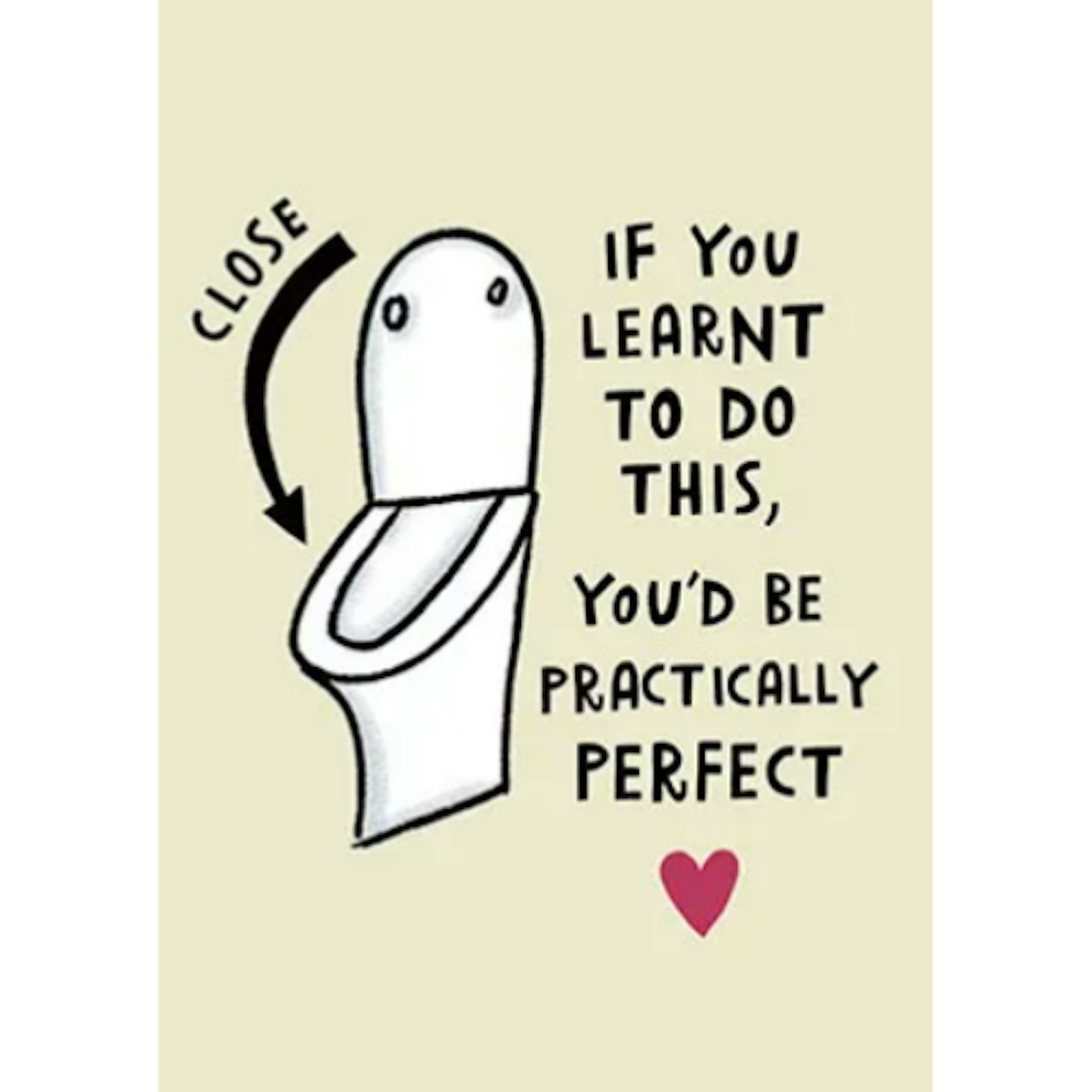 Practically Perfect Valentine's Day Card