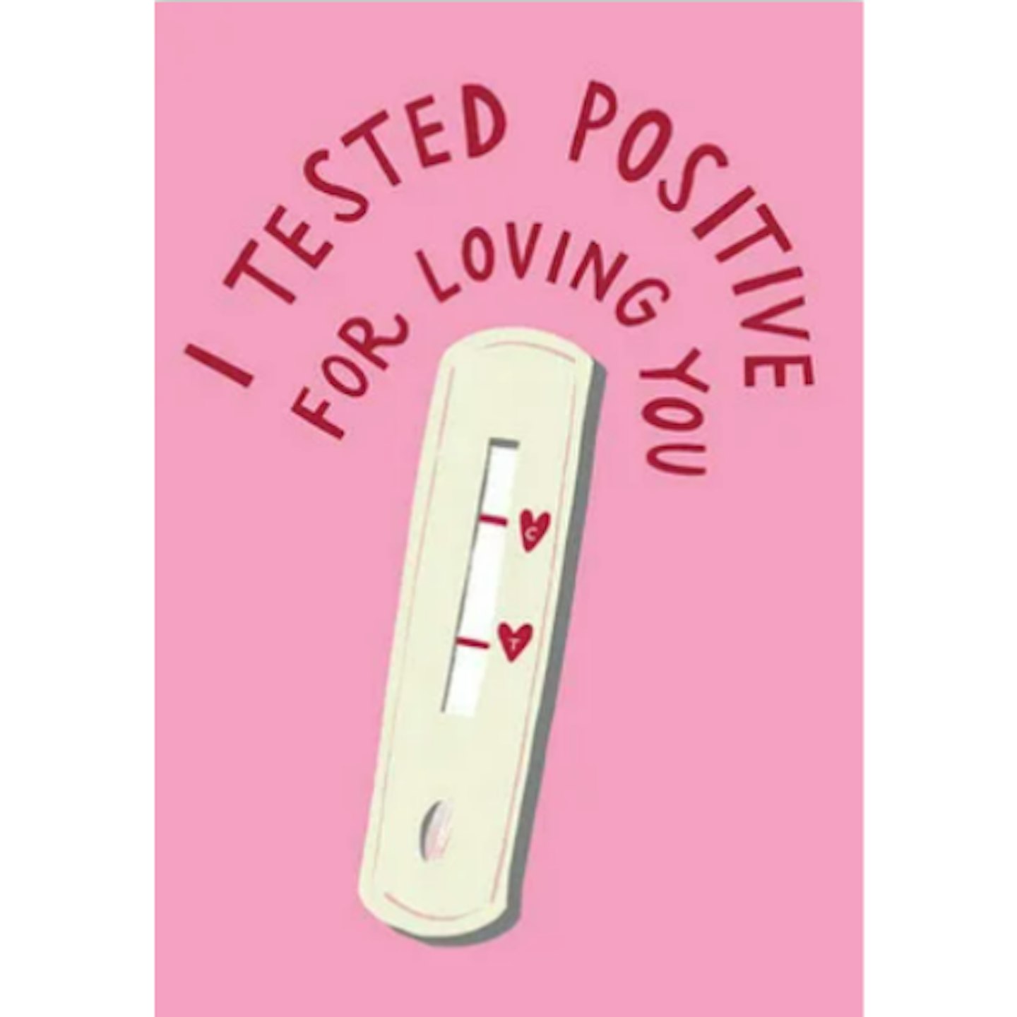 Loving You Positive Valentine's Day Card