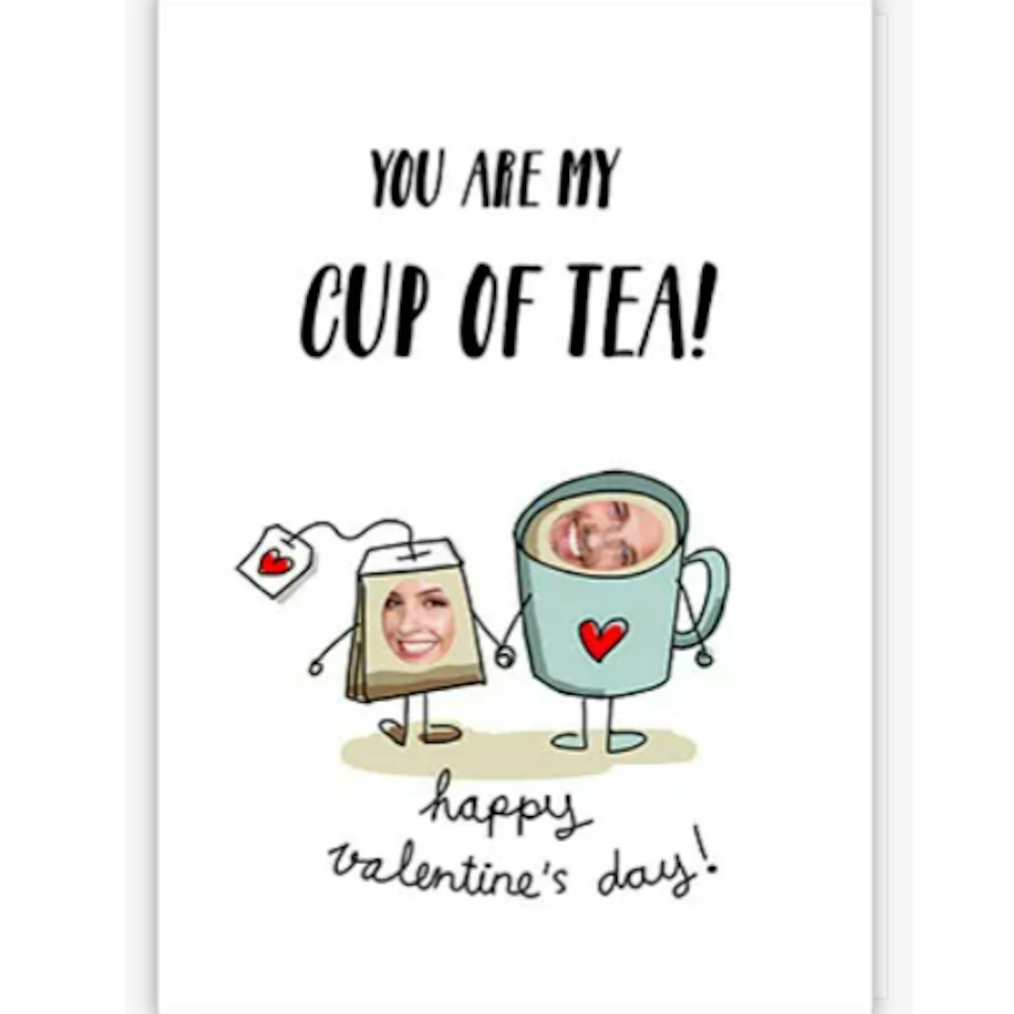 My Cup Of Tea Valentine Card