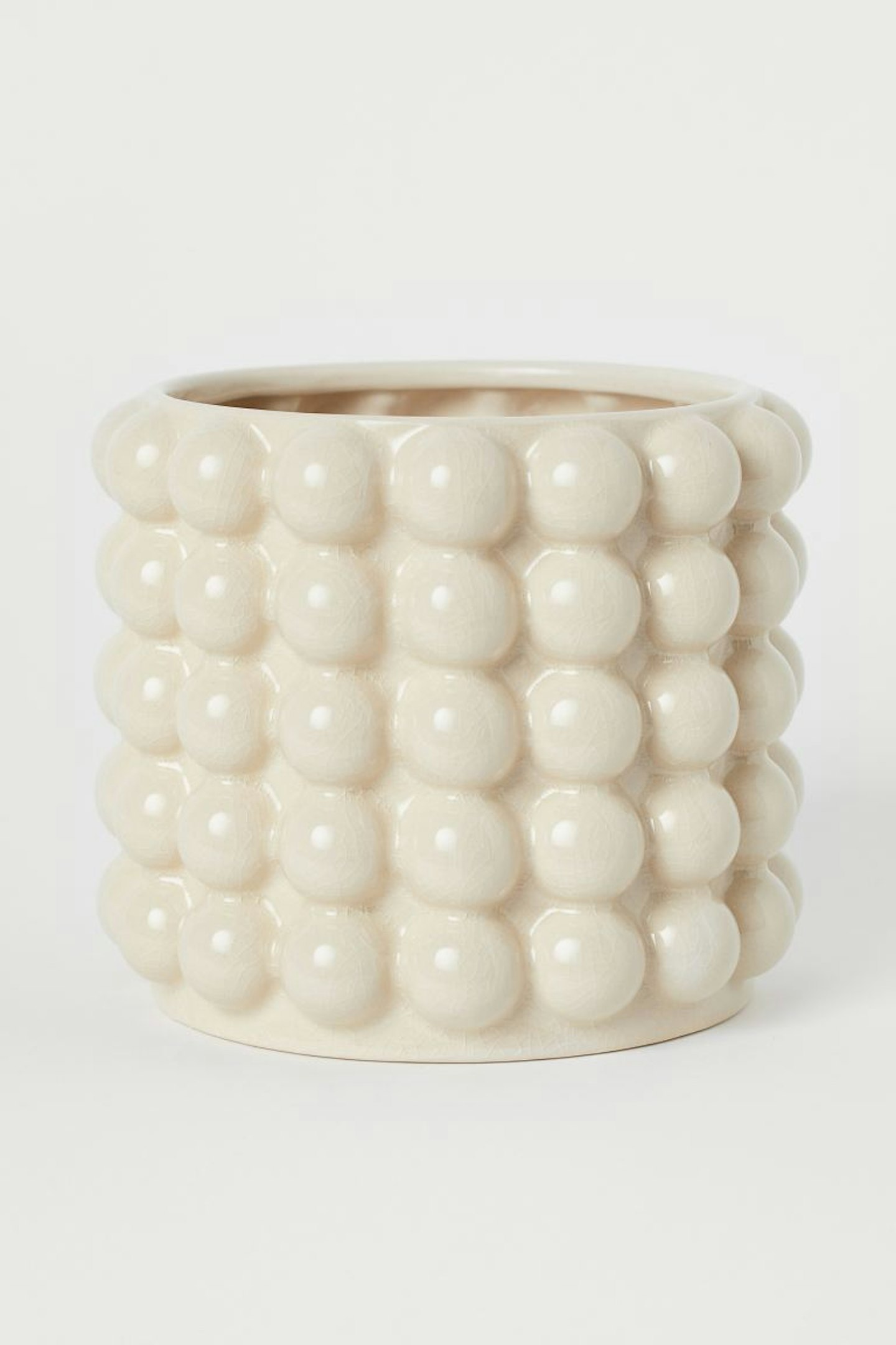 H&M, Bubbled plant pot, £17.99