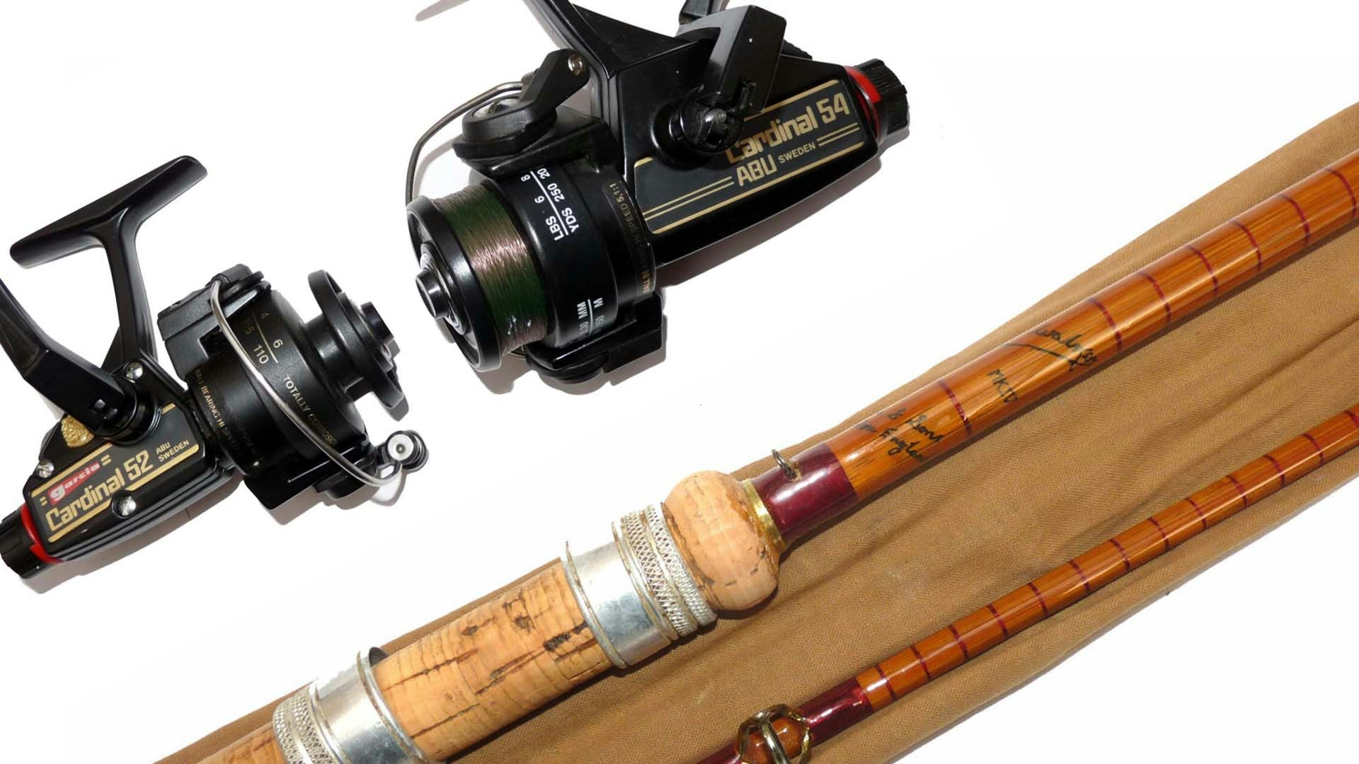 Four Classic Fishing Reels