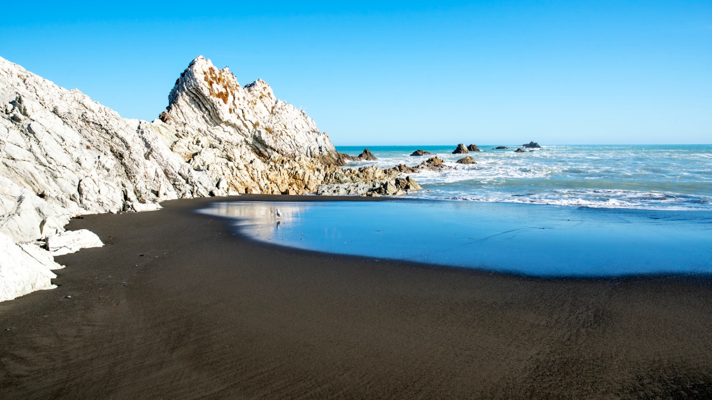 Ironsand at White Rock Beach, New Zealand
