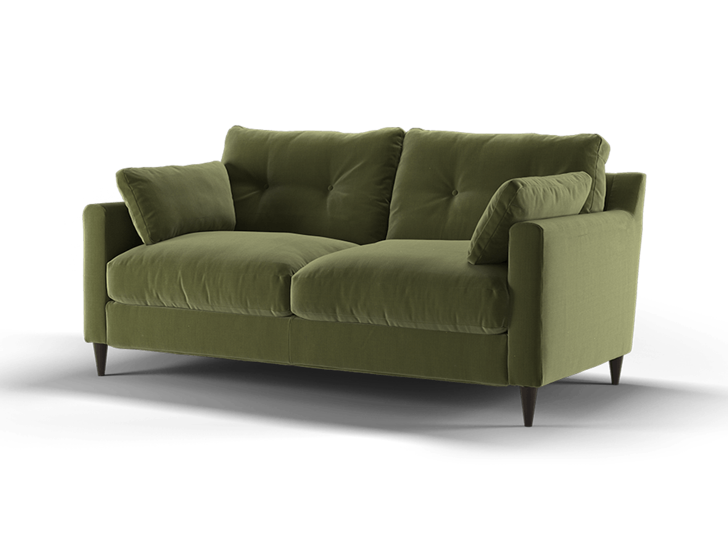 Loop By Sofology, Virtue 3 Seater Sofa - Cozy Forest, RENT from £80 p/m