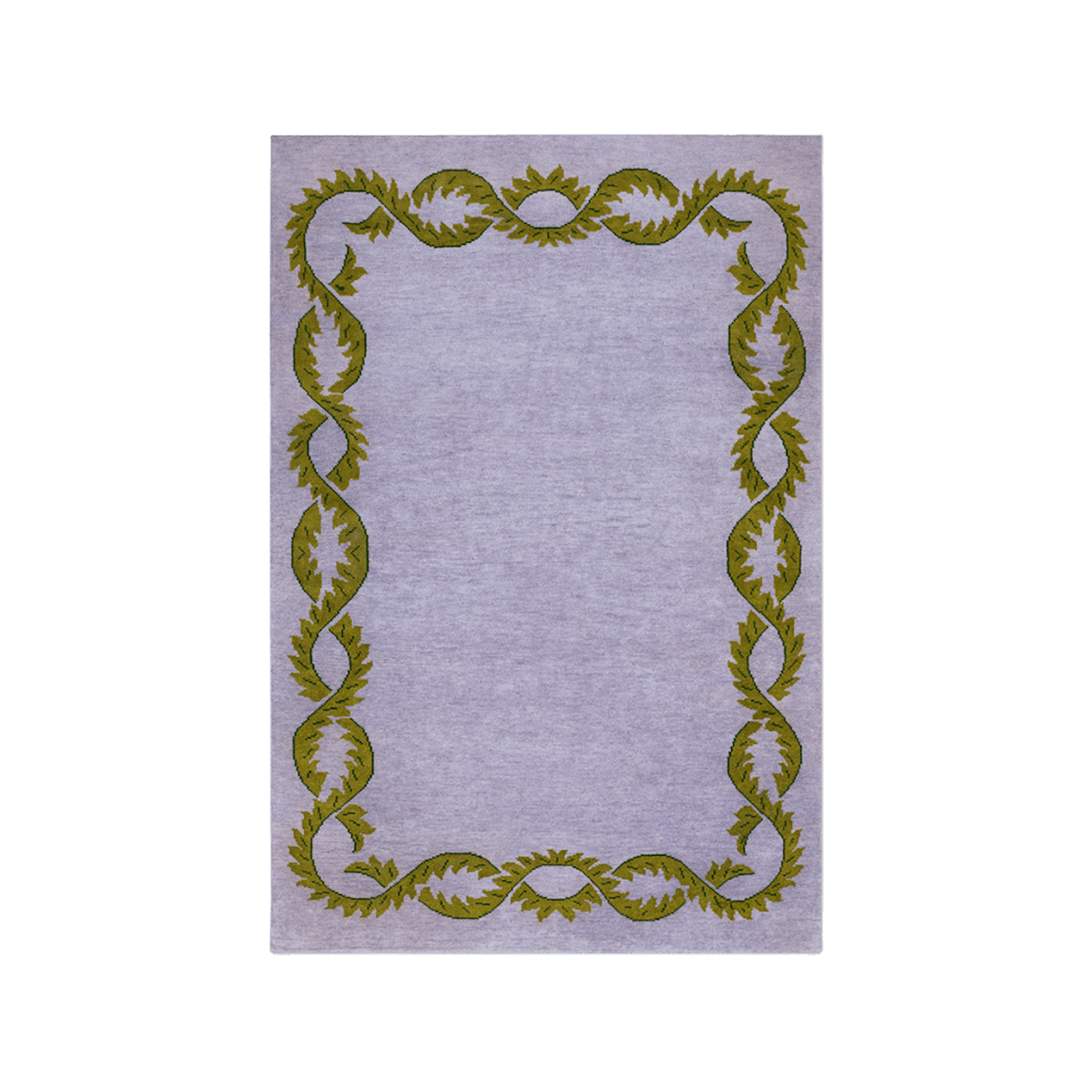 Nordic Knots, Climbing Vine Lilac Rug, £645