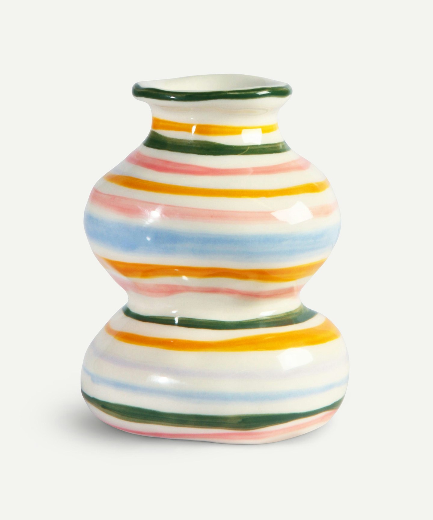 Klevering at Liberty, Fused Stripe Vase, £20