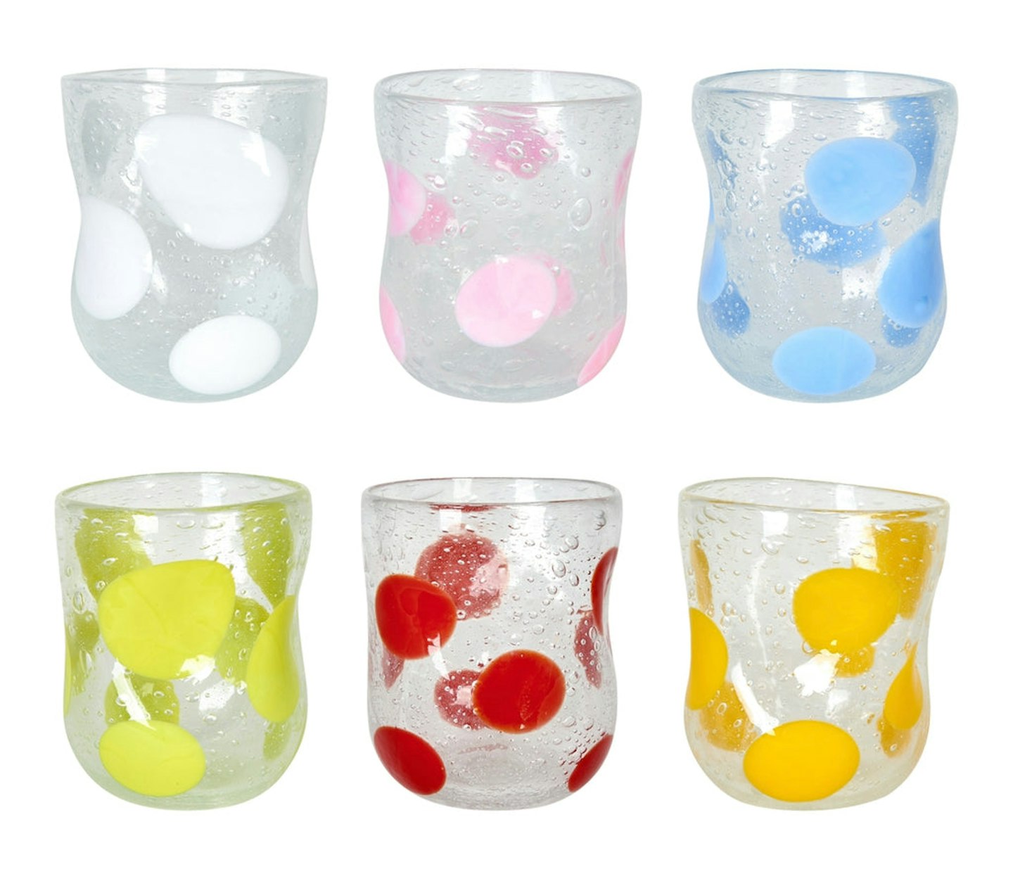 The Edition 94, Handblown Italian Circus Glasses, £45