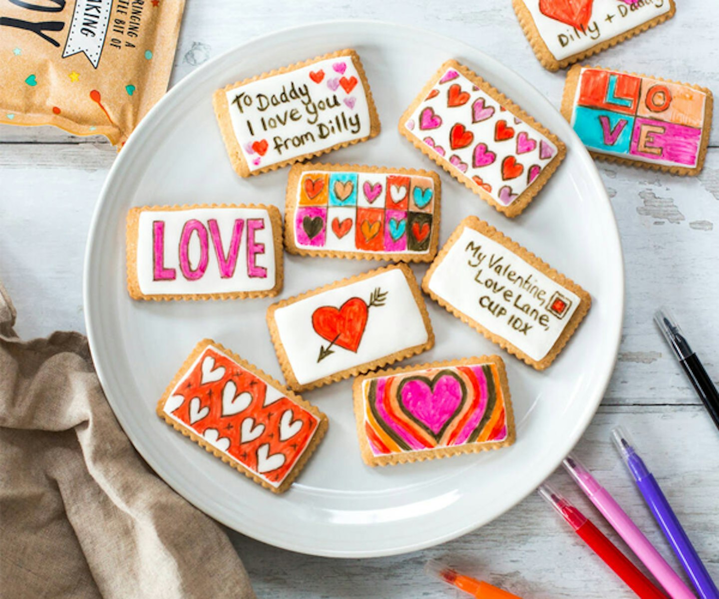 Valentines Love Letter Baking Kit