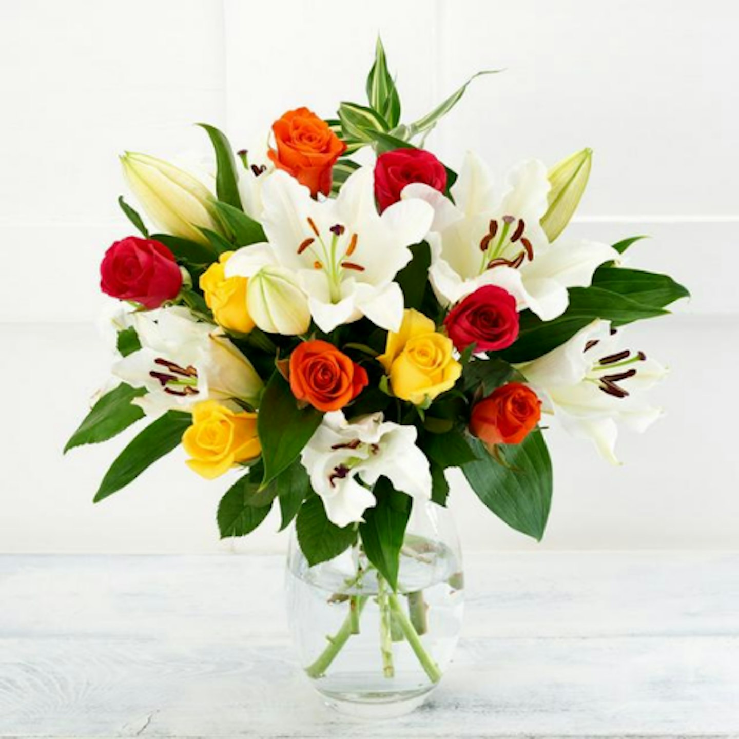 Sainsburyu2019s Rose & Lily Bouquet
