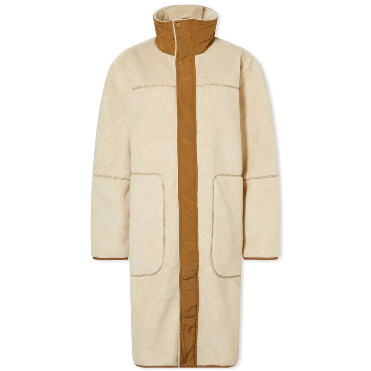 Holzweiler, Recycled Faux Shearling Coat, £349