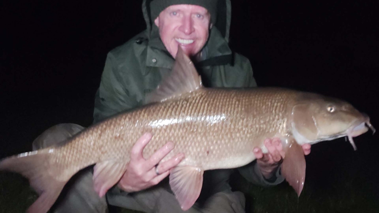 Big Lower Severn barbel strikes 'out of the blue' - Mark Harridence
