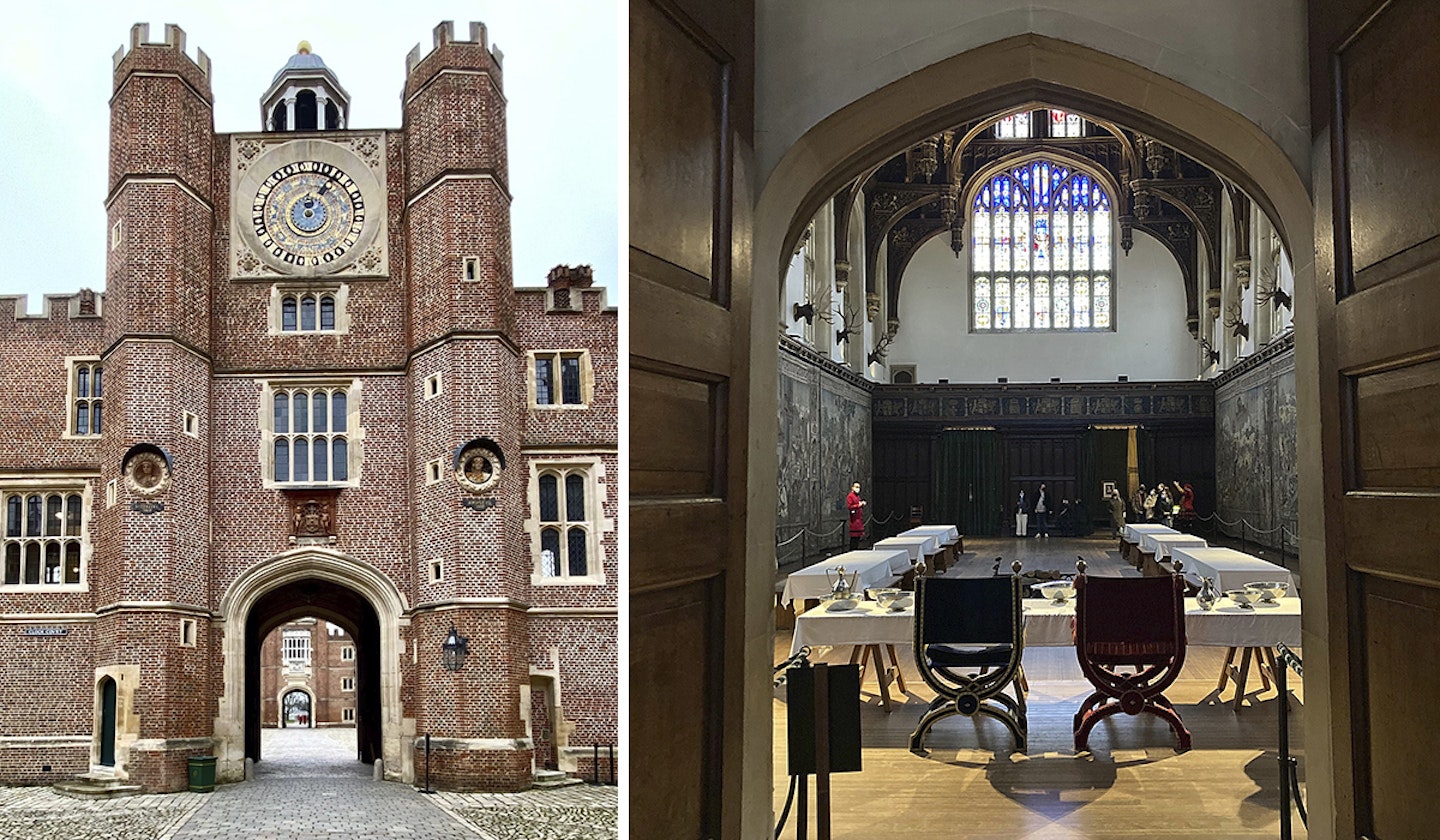 Hampton Court Palace: The Astronomical Clock and Henry VIII's Great Hall 