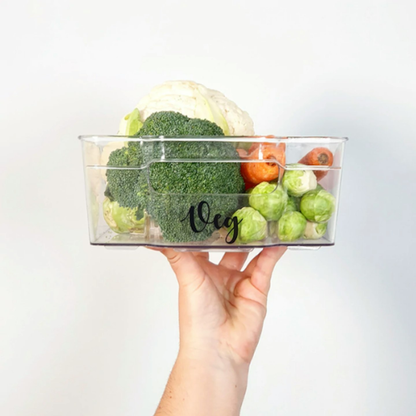 Kath & Kin Clear Plastic Fridge Storage Container, WAS £11.99, NOW £9.59