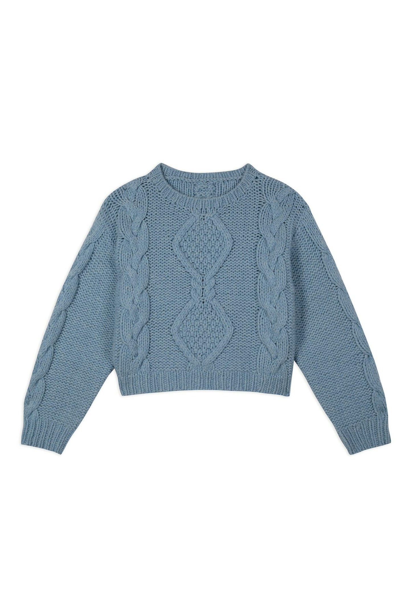 Rixo, Darlene Cable-Knit Jumper, £185