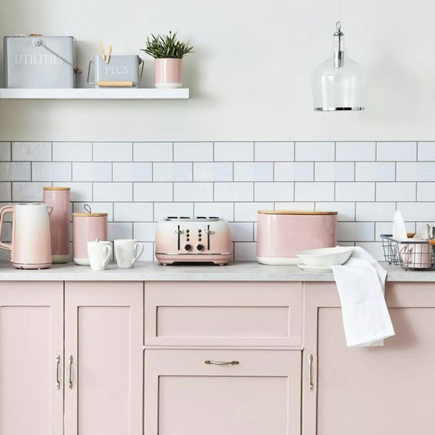 Pink kitchen