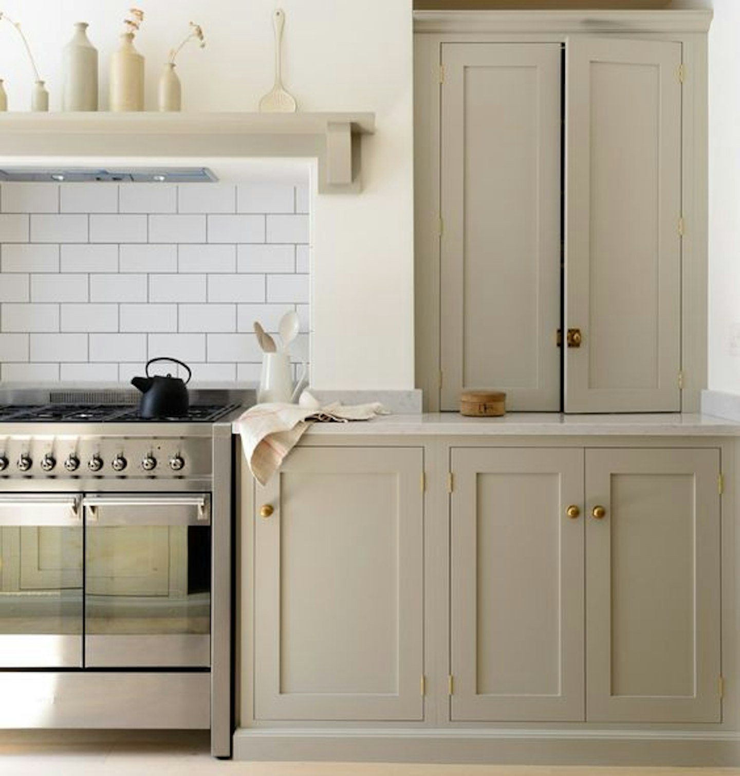 Beige kitchen