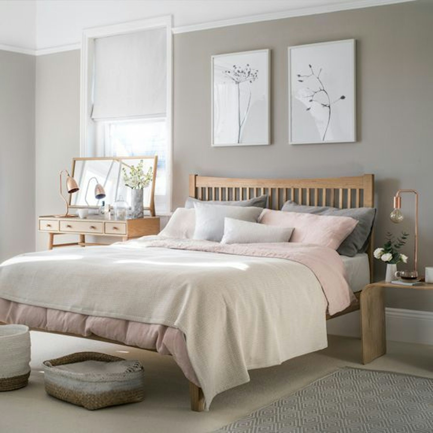 Grey beige paint