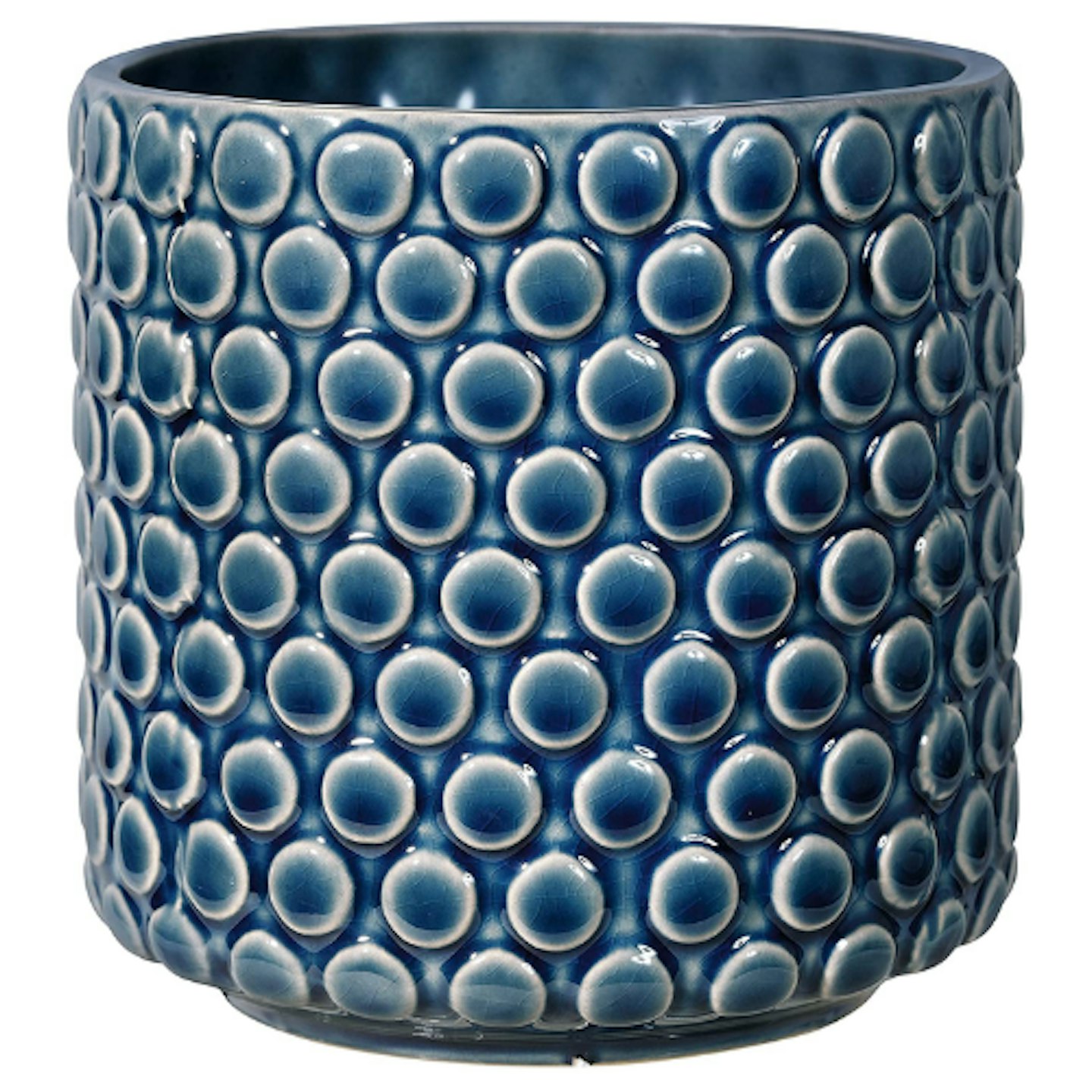 Amazon, Bloomingville Flowerpot Blue Stoneware, £17