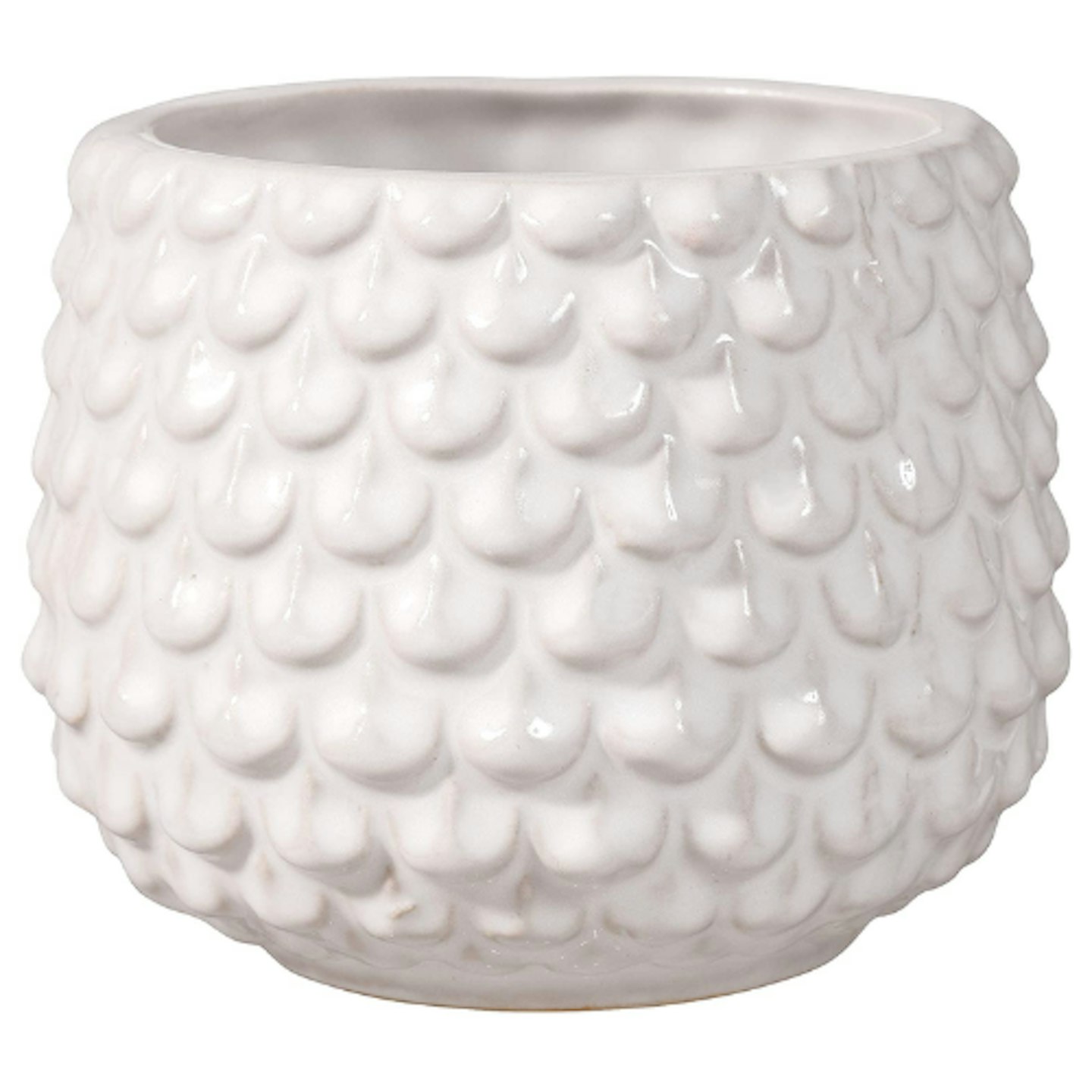 Amazon, Bloomingville Flowerpot White Stoneware, £11.50