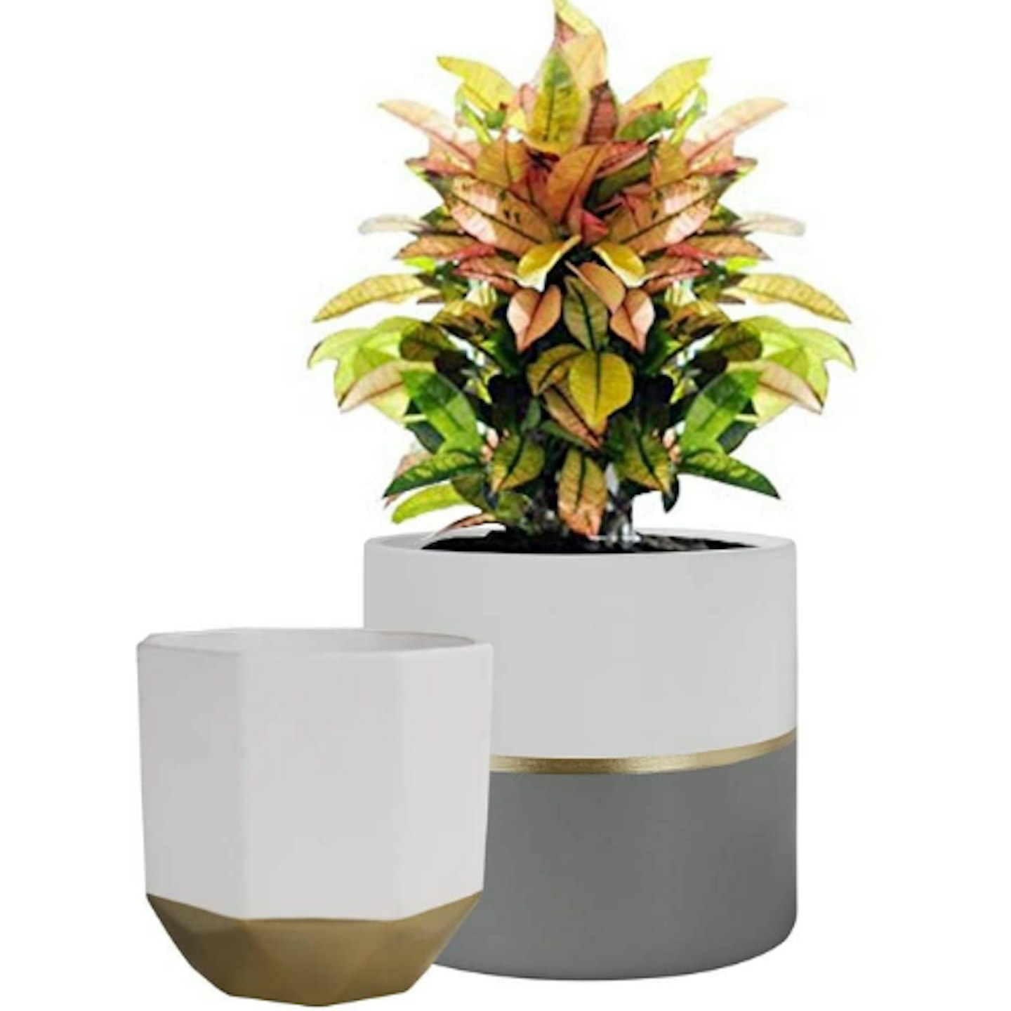 Amazon, La Jolu00ede Muse Plant Pot Indoor Ceramic Flower Pot 2 Pack, £29.99