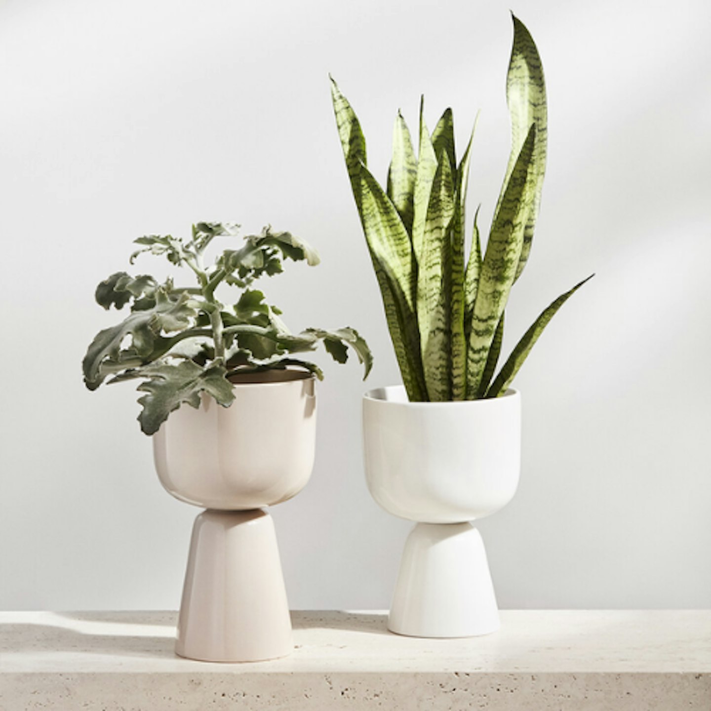 Amara, IITTALA Nappula Plant Pot Beige, £60