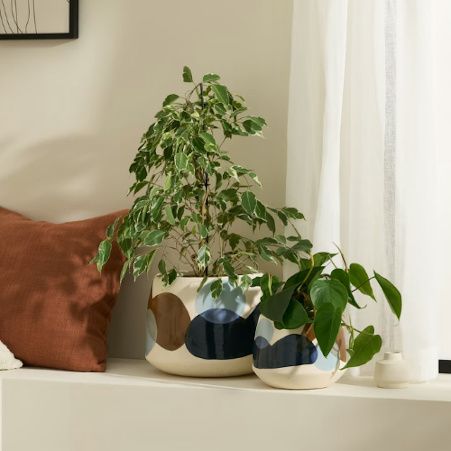 MADE.com, Lafant Set of 2 Abstract Patterned Planters, WAS £75 NOW £54