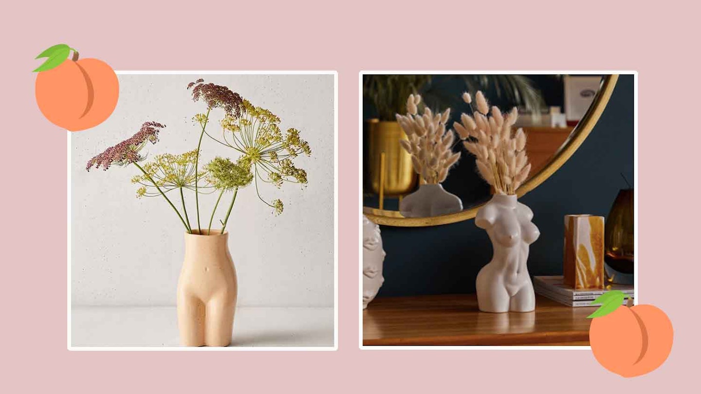 body shaped vases