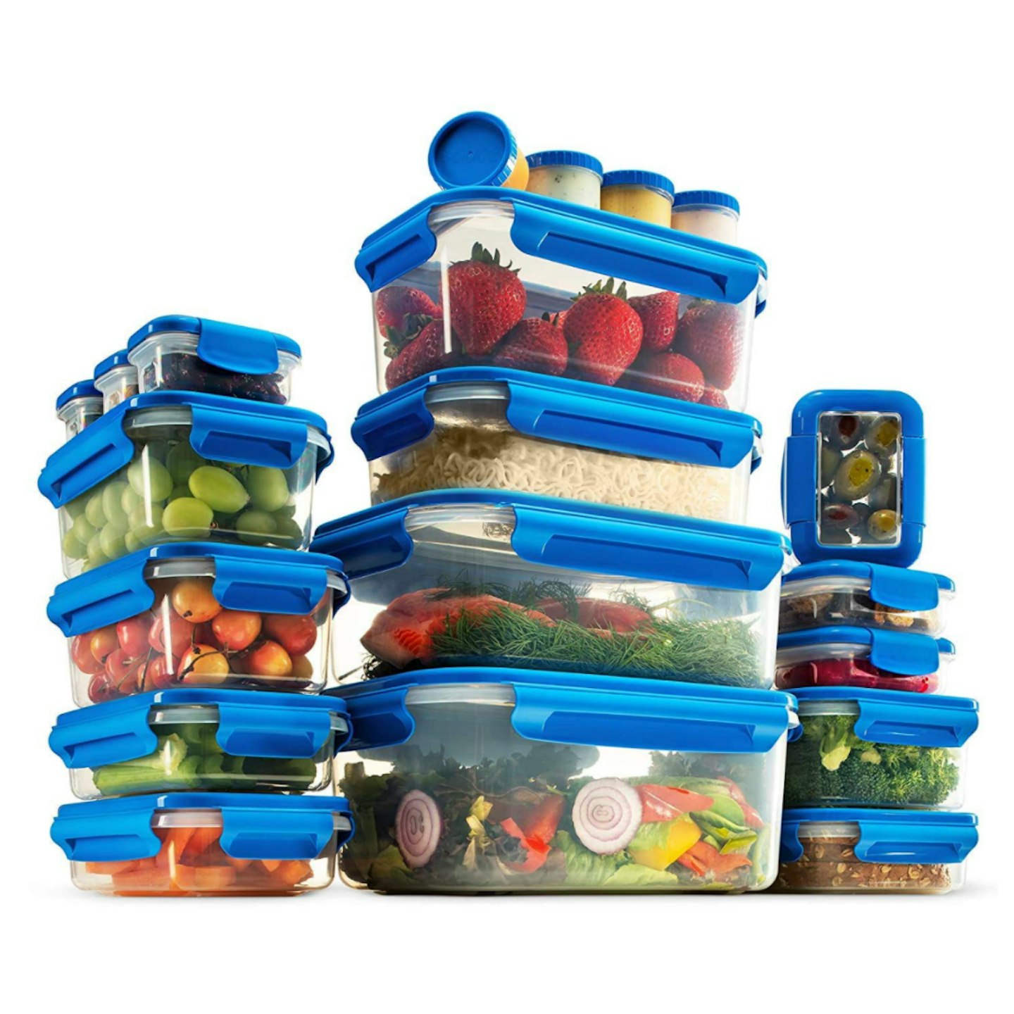 40-Piece Airtight Food Containers With Lids
