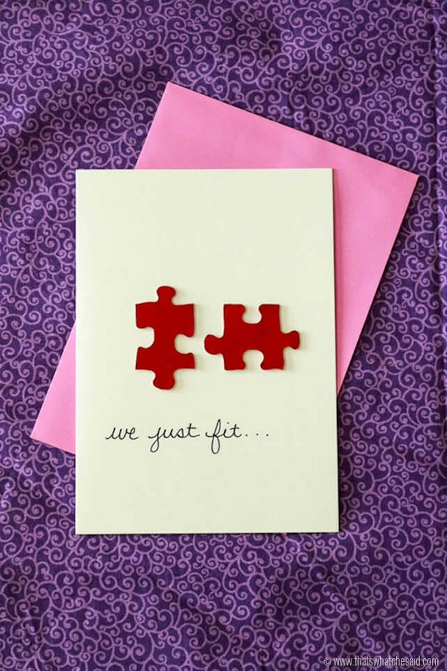 We Just Fit card
