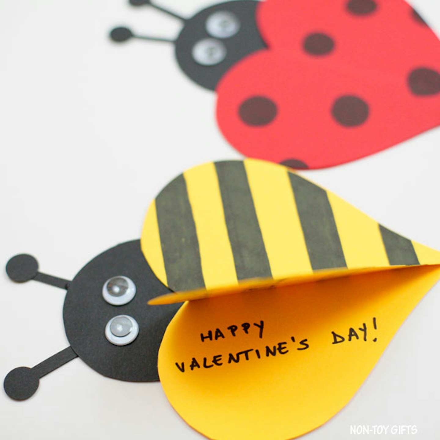 Bug Valentine's card
