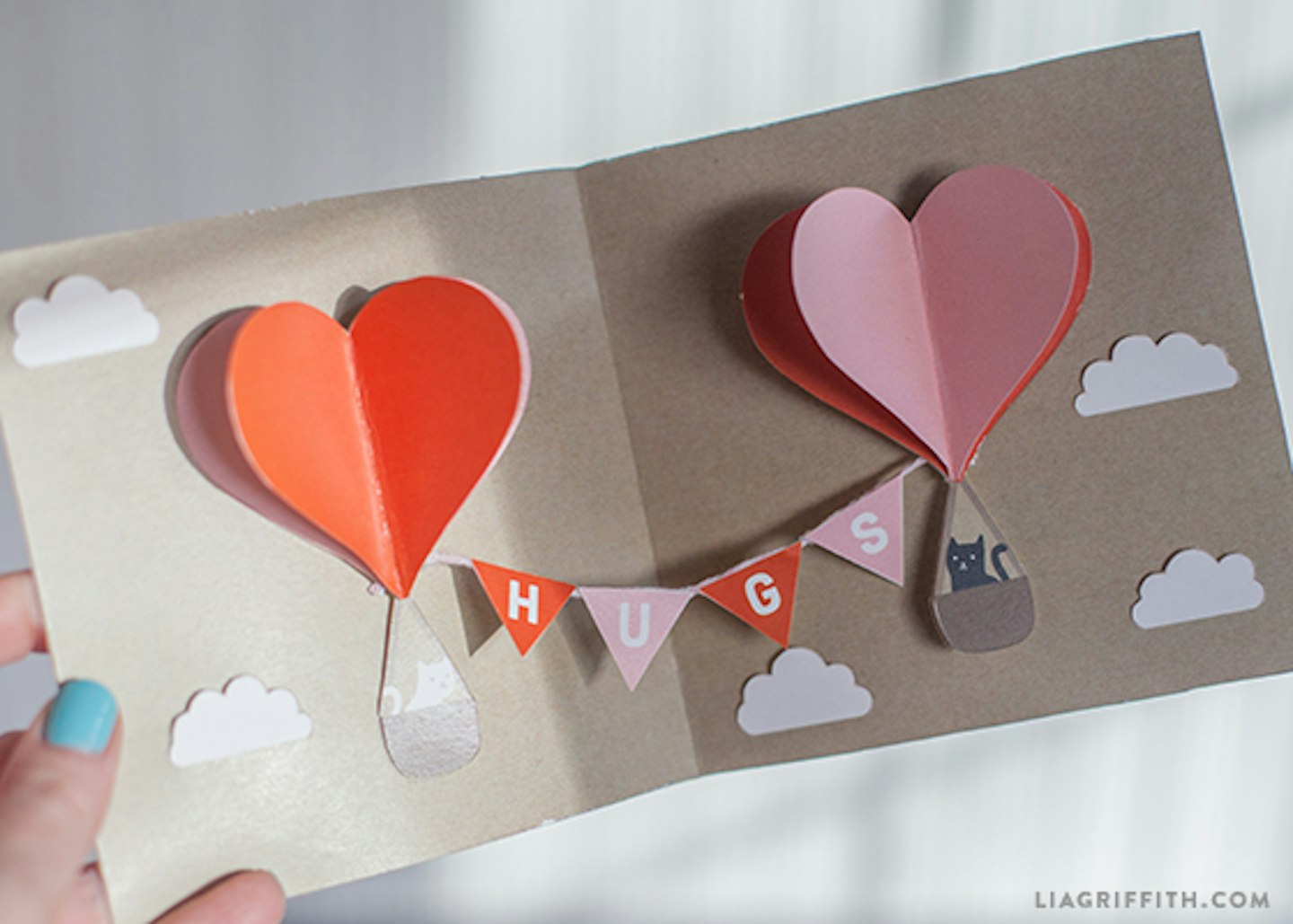Pop-up Valentine card