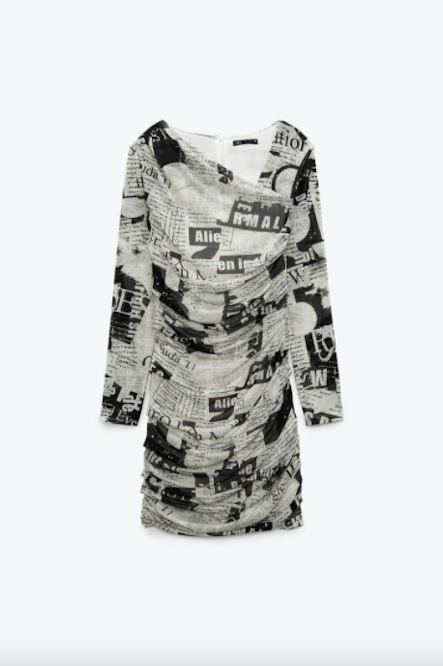 Zara Creates £29.99 Carrie Bradshaw Newspaper Dress