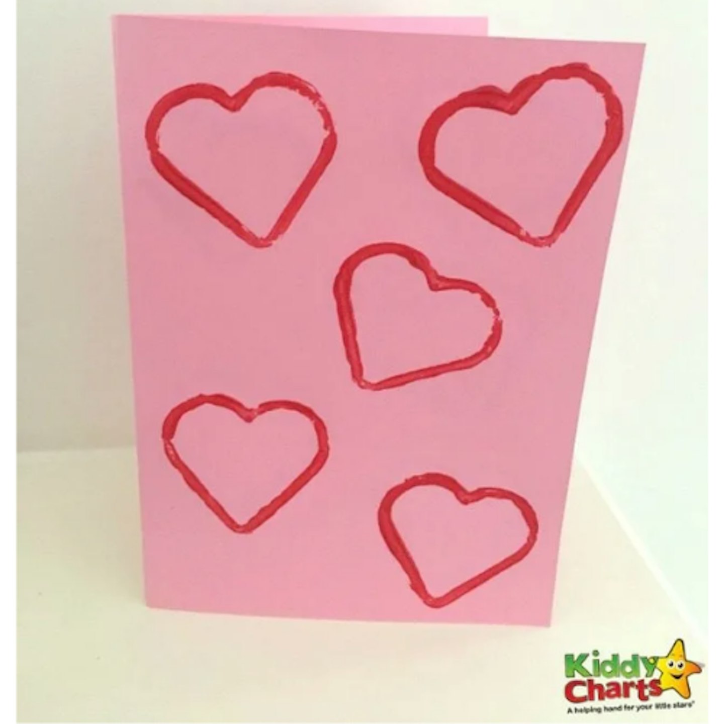 Easy Heart Valentine's Card