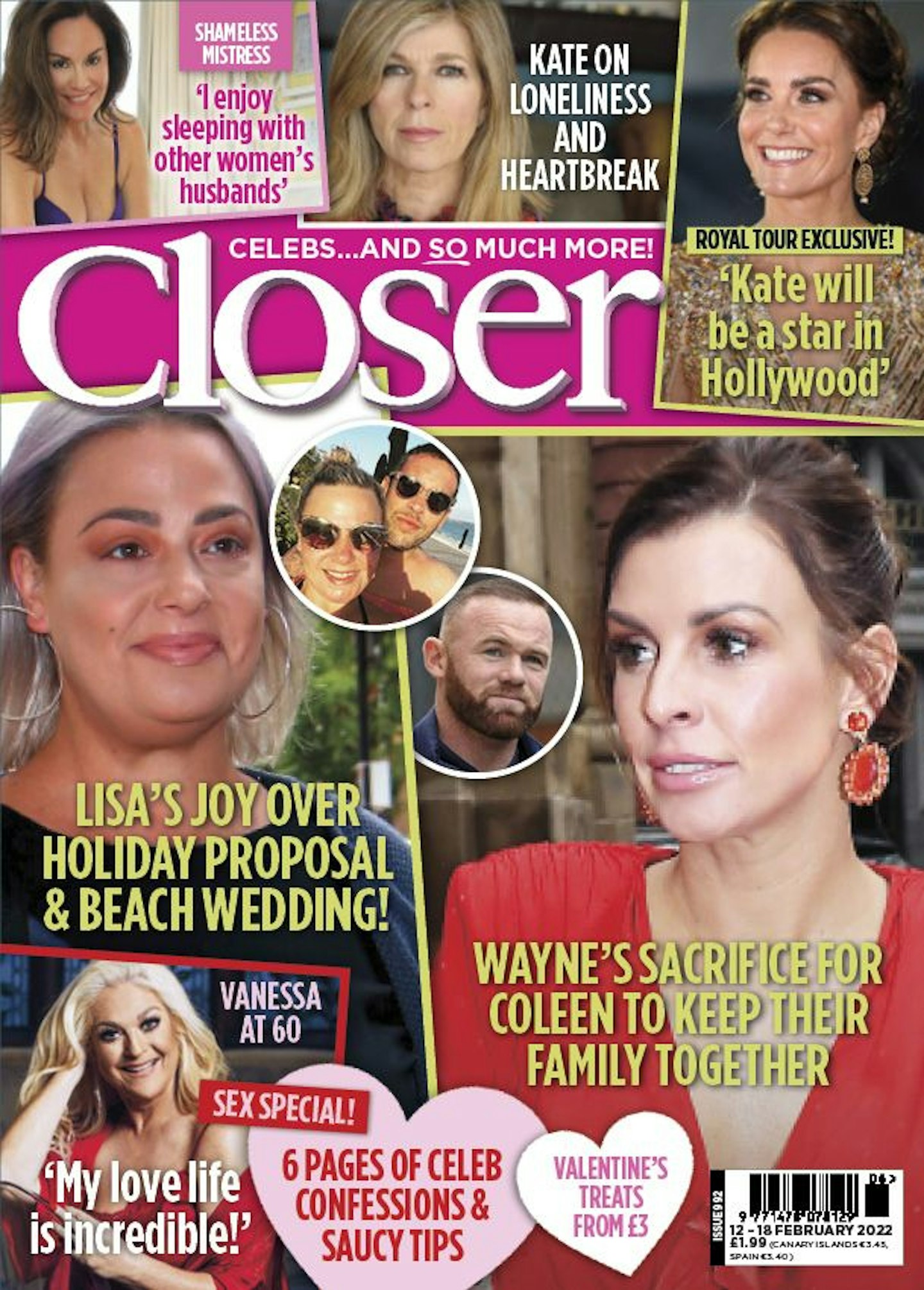 Closer magazine February 2022