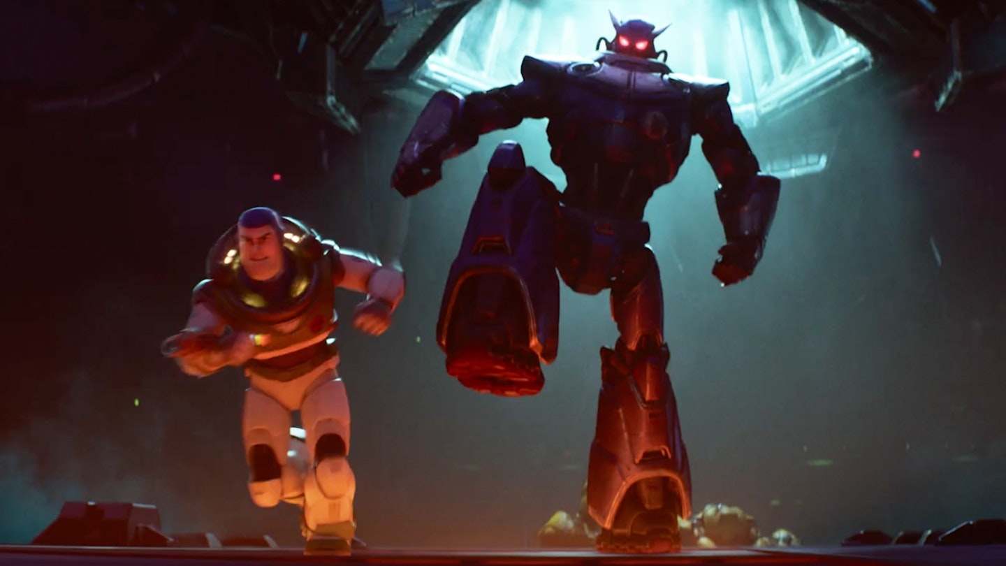 Buzz Lightyear Battles Zurg In Pixar's Lightyear Trailer