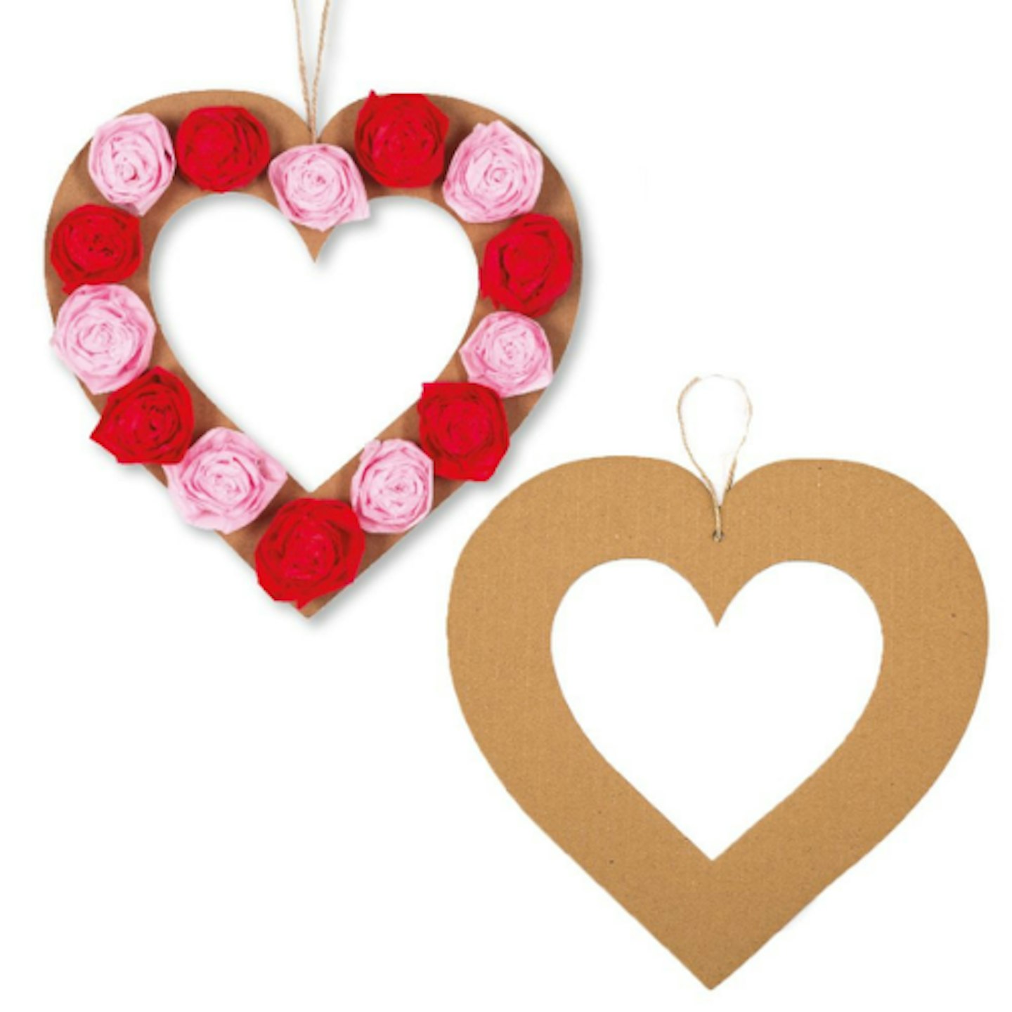 Heart Craft Wreaths