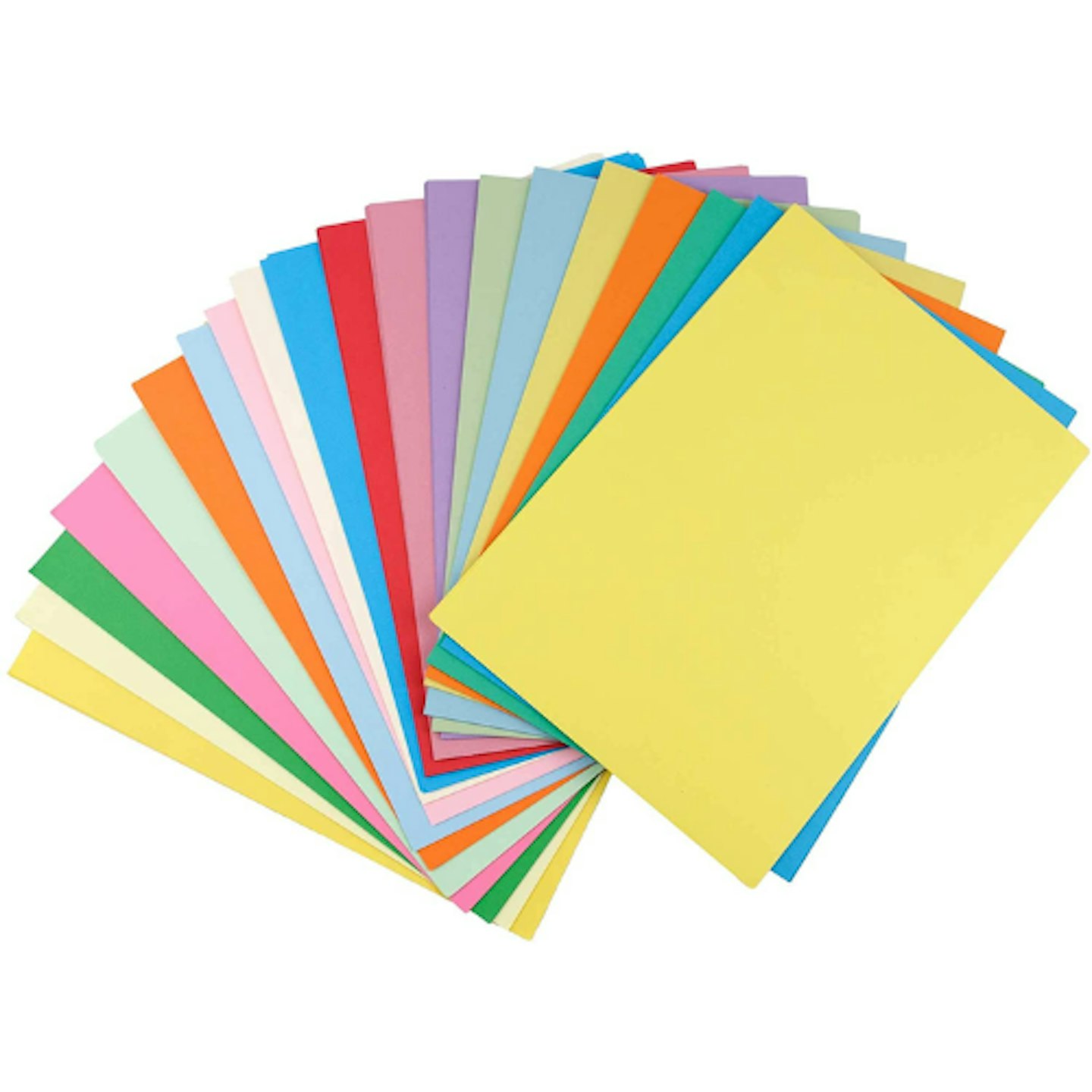 House of Card & Paper A4 Summer Seasons Coloured Card and Paper, Pack of 100 Sheets