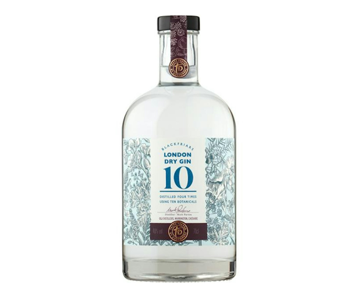Sainsbury's Blackfriars Gin, Taste the Difference 70cl